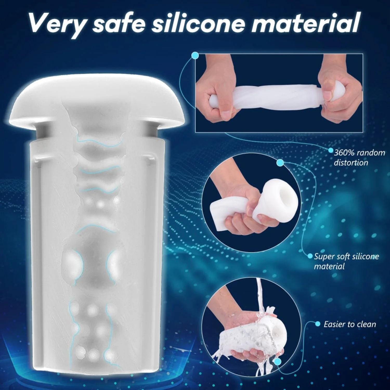 Agape Suction Penis Masturbator - Image 8