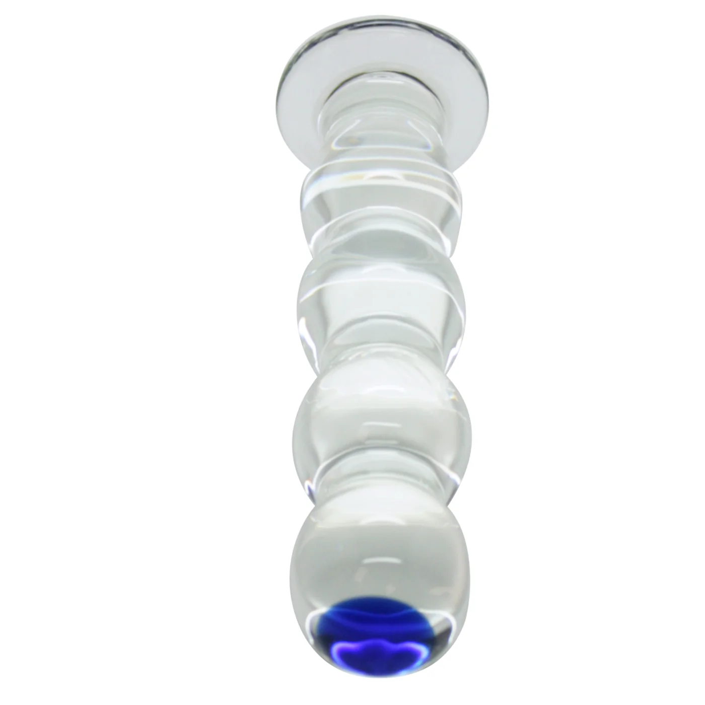 Beaded Glass Dildo - Great For G-Spot Or P-Spot Stimulation! - Image 3