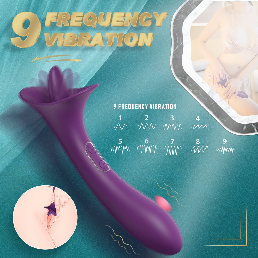 Dual Ended Flickering Tongue Vibrator - Image 3
