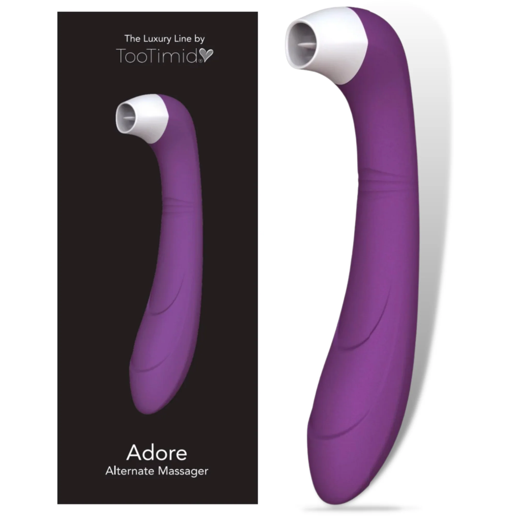 Adore Dual-Ended Clit Licking Tongue Toy: Oral Sex On Demand - Image 3