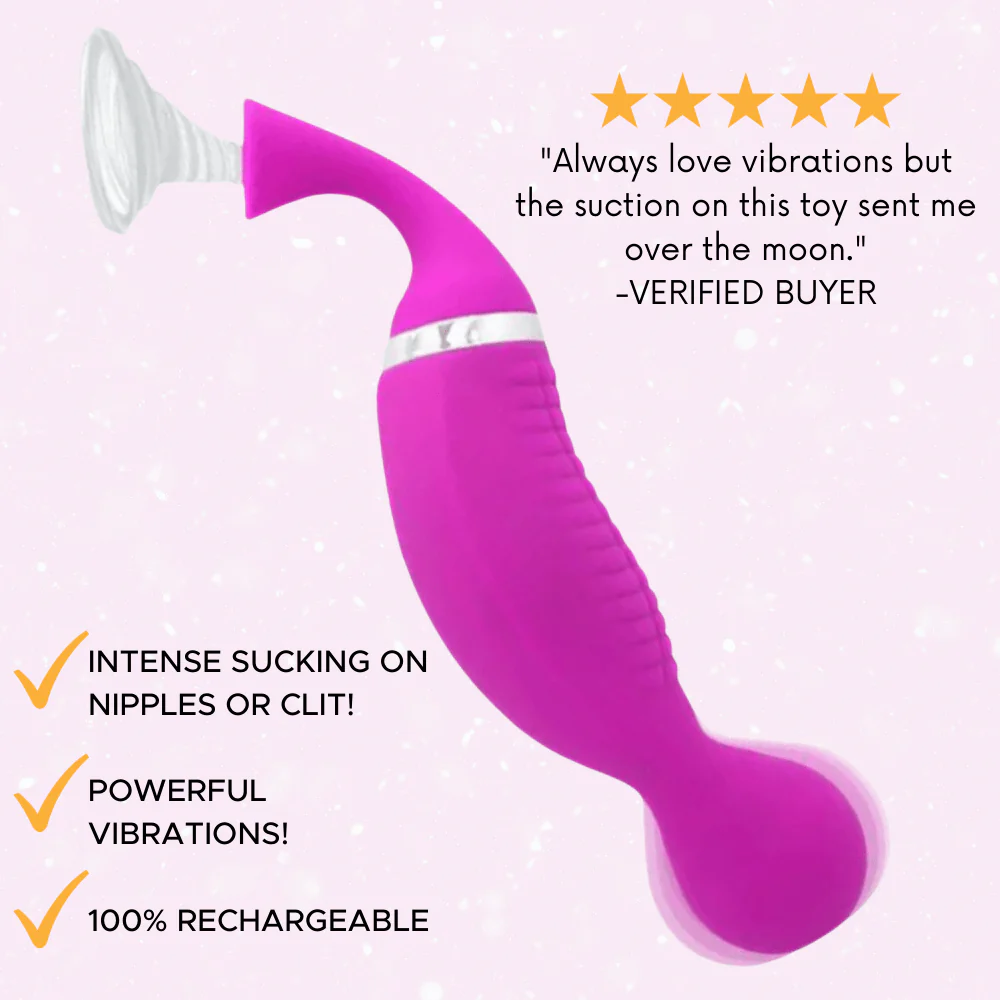 Duo Tease High Intensity Clit Sucker & Vibrator - Image 11