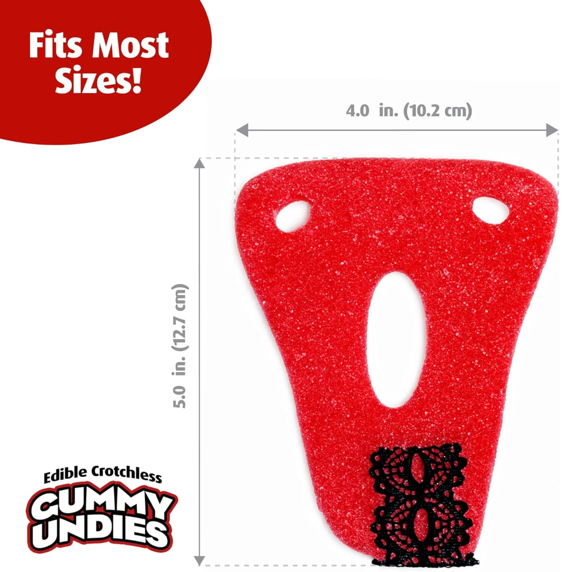 Edible Male Gummy Undies - Sexy Strawberry Flavor! - Image 3