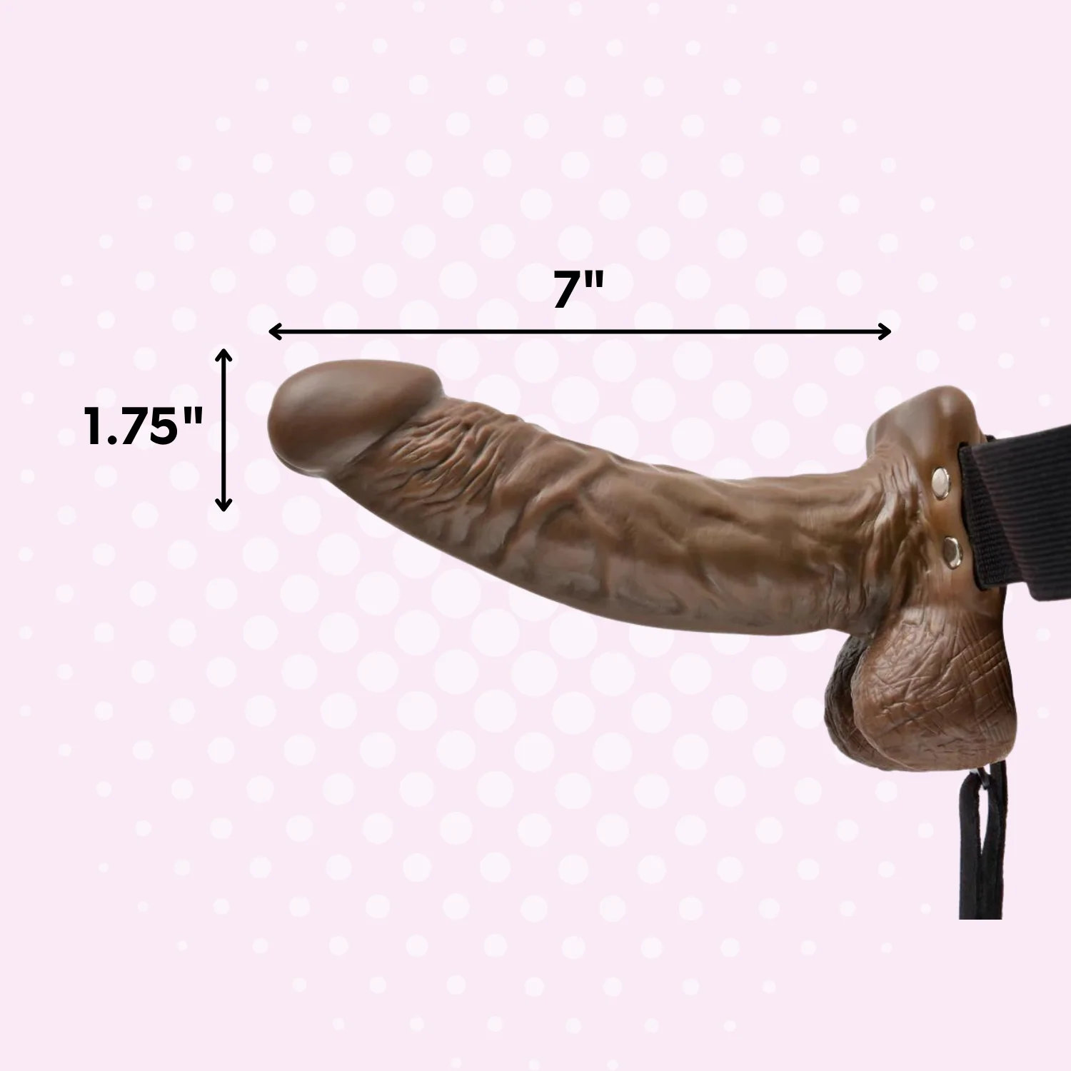Fetish Fantasy 7'' Hollow Strap On - Image 13