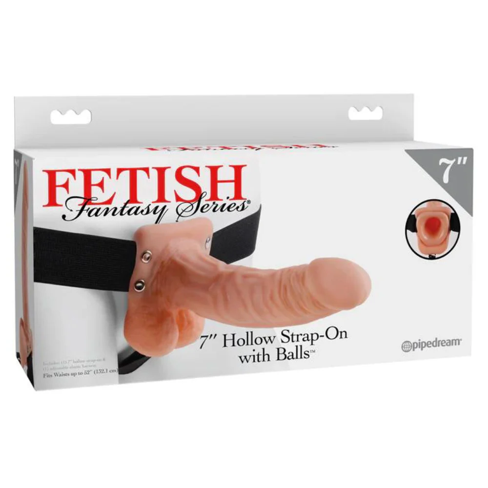 Fetish Fantasy 7'' Hollow Strap On - Image 17