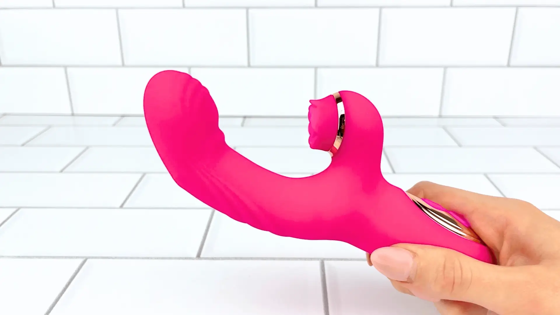 Fingering Clit Tickling Dual Action Vibrator - Experience Blended 'O's from Pulsating Clit & Fingering G-Spot Play! - Image 2