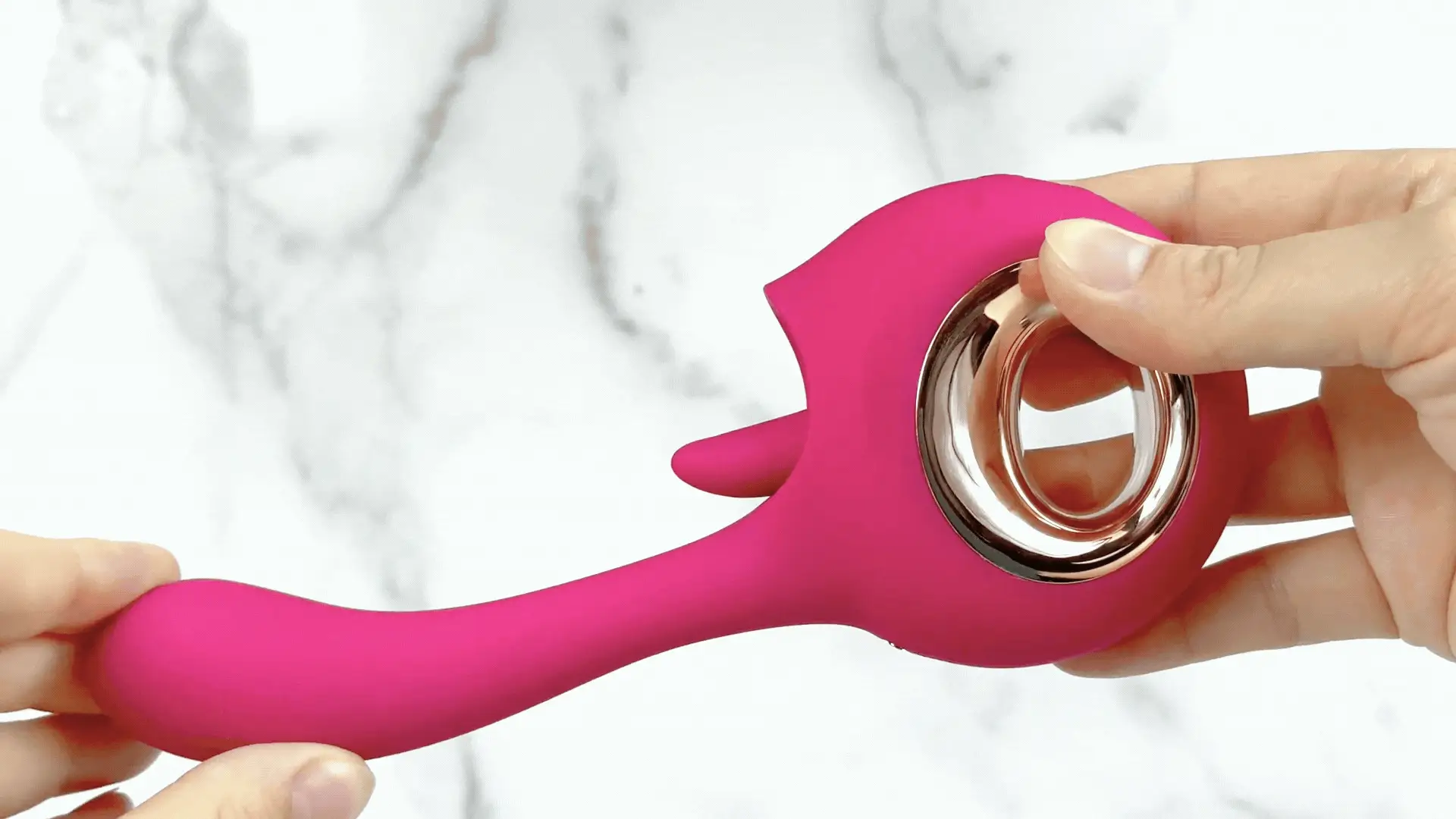 Flutter-Gasm Licking Tongue & G-Spot Dual Action Vibe - Powerful and Waterproof! - Image 6