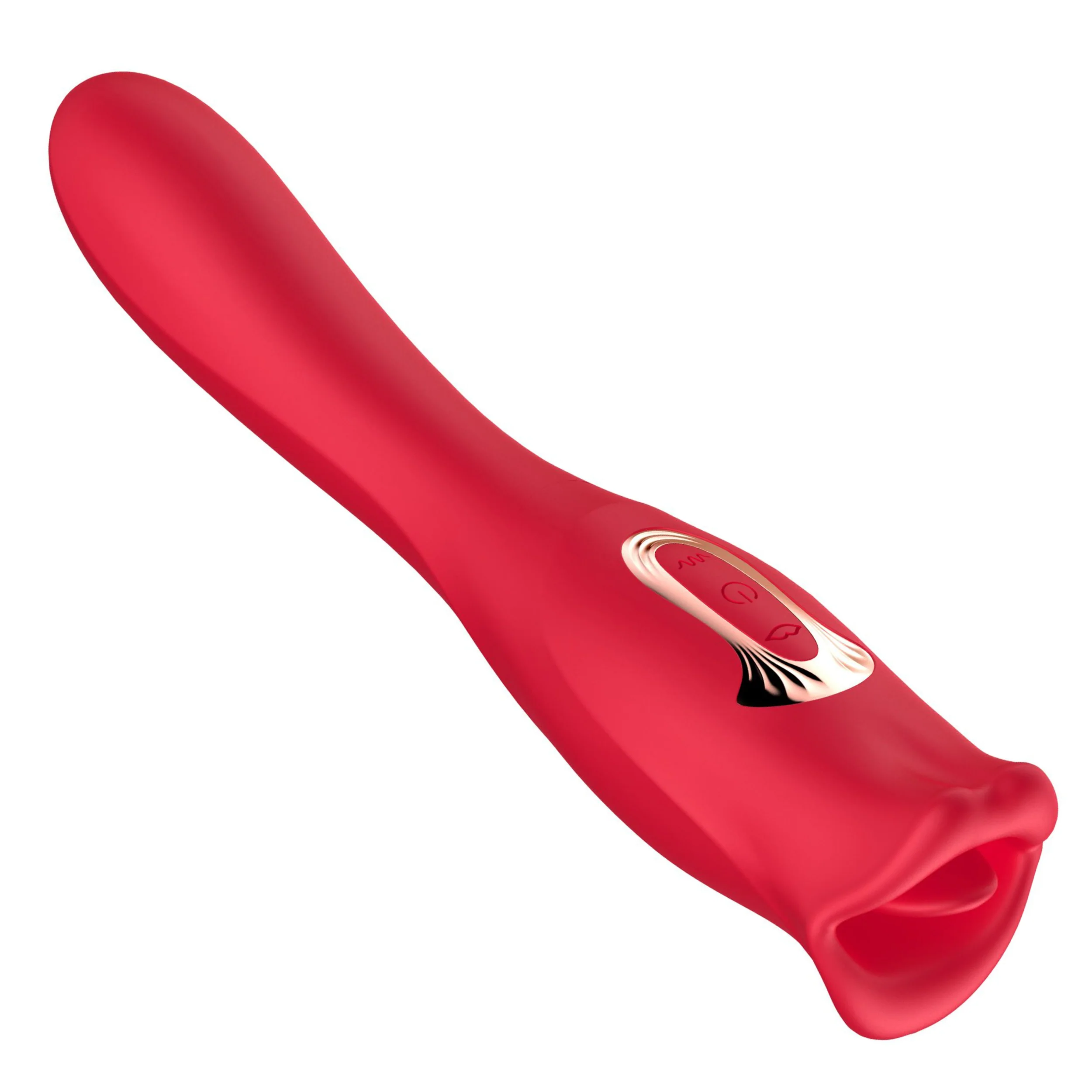 French Kiss Duo - Dual-End G-Spot & Licking and Kissing Vibrator - Image 7