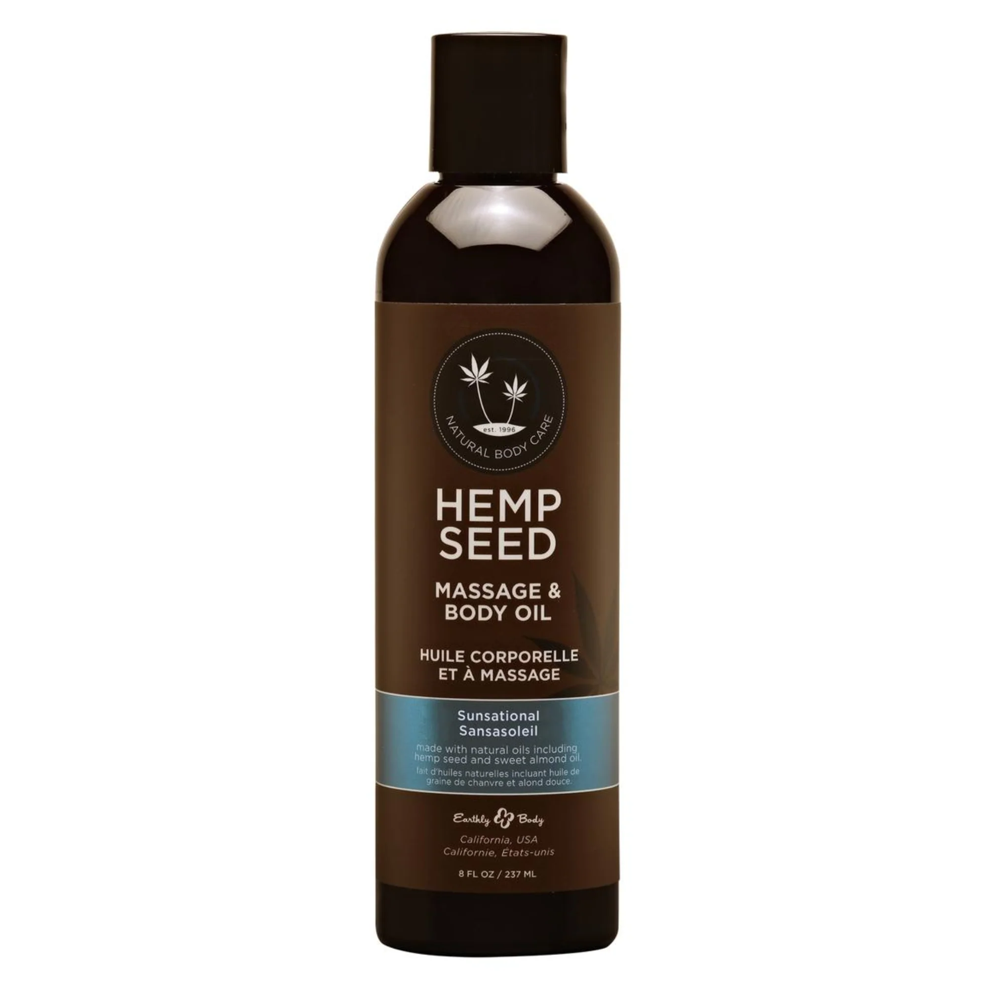Hemp Seed Massage and Body Oil by Earthly Body - Image 4