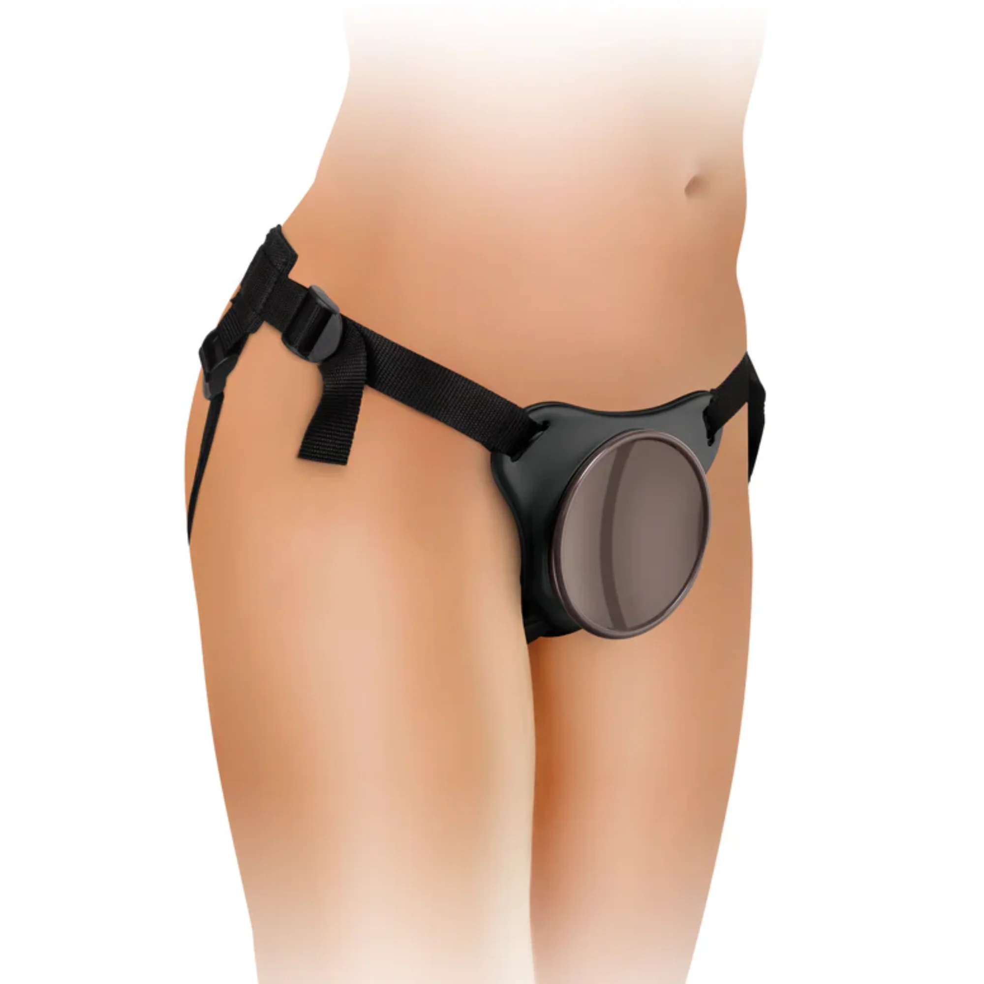 King Cock Deluxe Silicone Body Dock Strap-on Kit with Swinging Balls and 8" Dildo - Image 5
