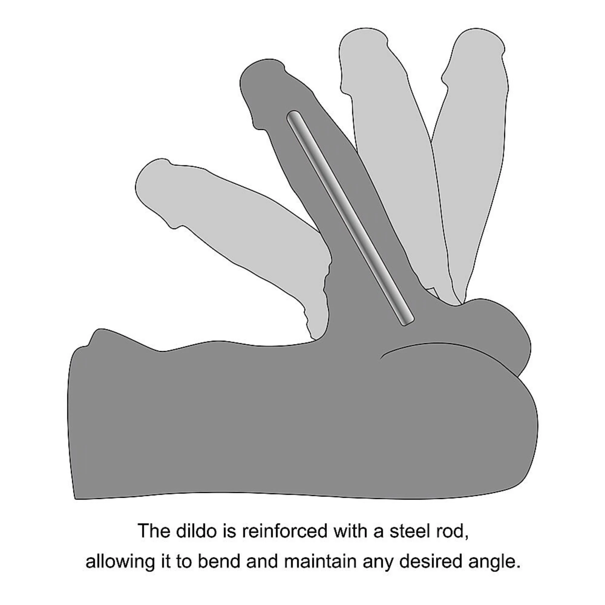Male Torso Masturbator with Rideable Cock & Textured Ass - Perfect For Both Men & Women! - Image 11