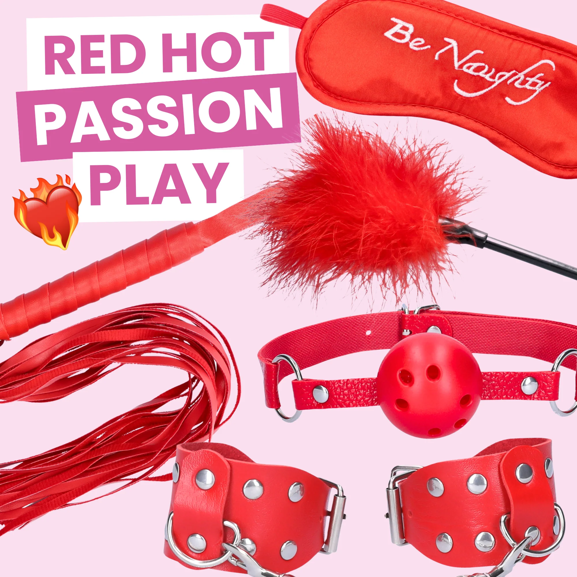 5-Piece Couples Bondage Kit