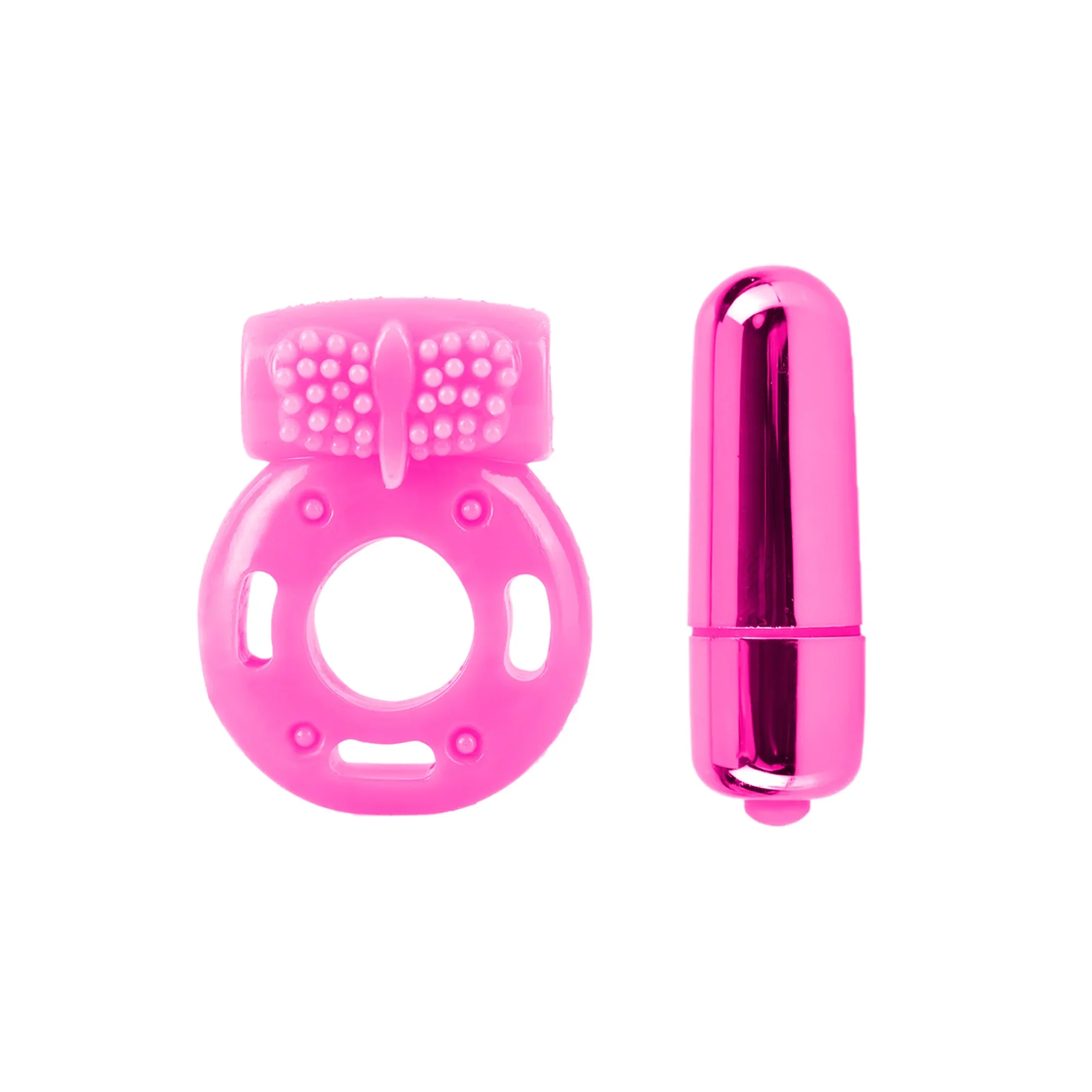 Neon Silicone Vibrating Couples (3 Piece Kit) - Image 6