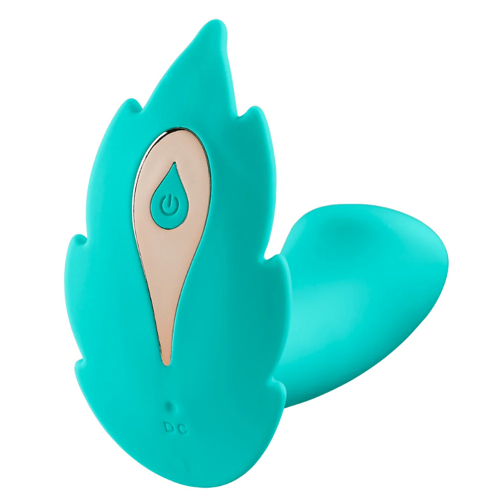 Health and Wellness - Partner Play Panty Leaf Hands-Free Vibrator - Image 2