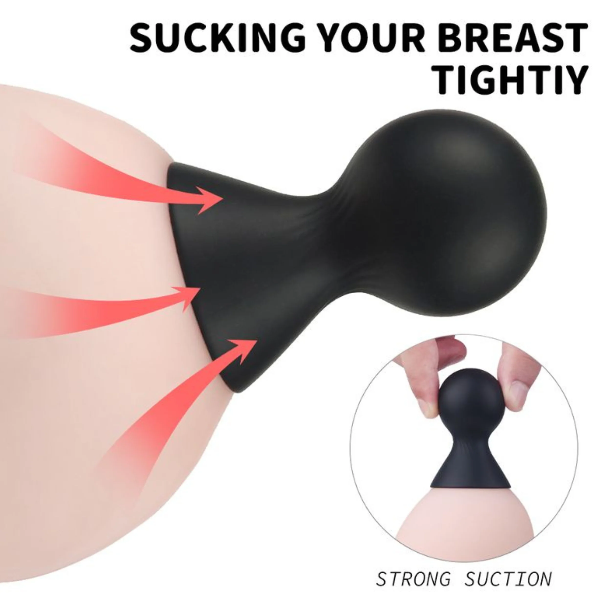 Silicone Nipple Suckers - Set of 2! - Image 2