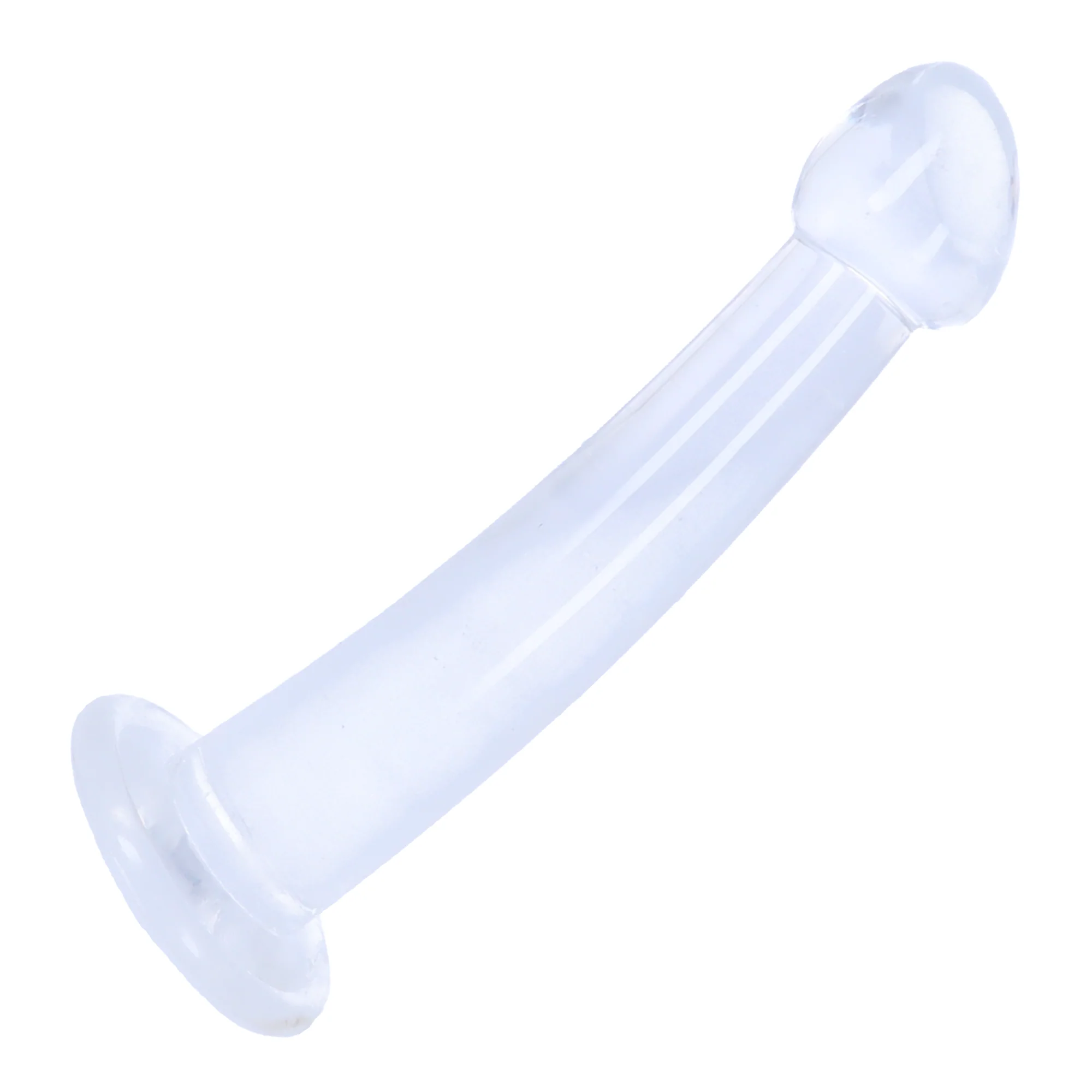 Curved G-Spot / P-Spot Penetration Jelly Dildo - 4 Different Size Options! - Image 7