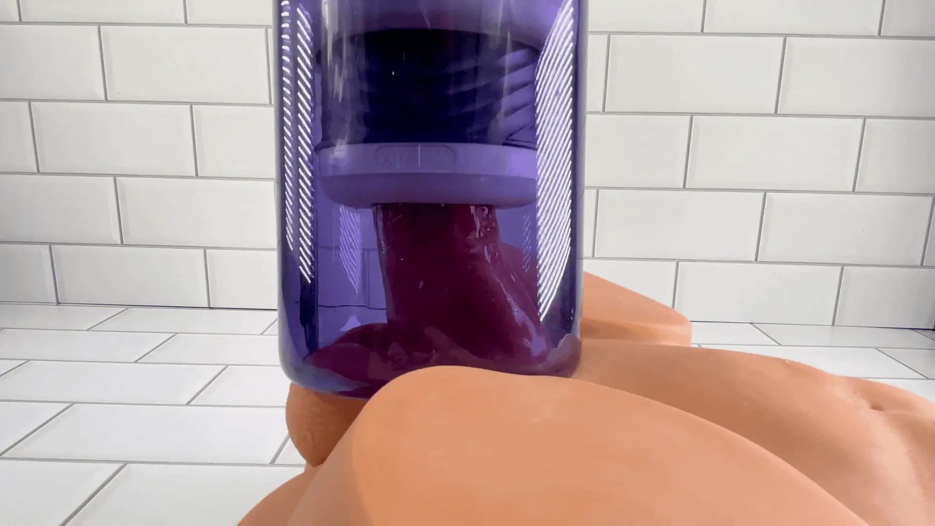 Super Series Adjustable Length Masturbator - Thrusting, Warming & Vibrating - Image 4