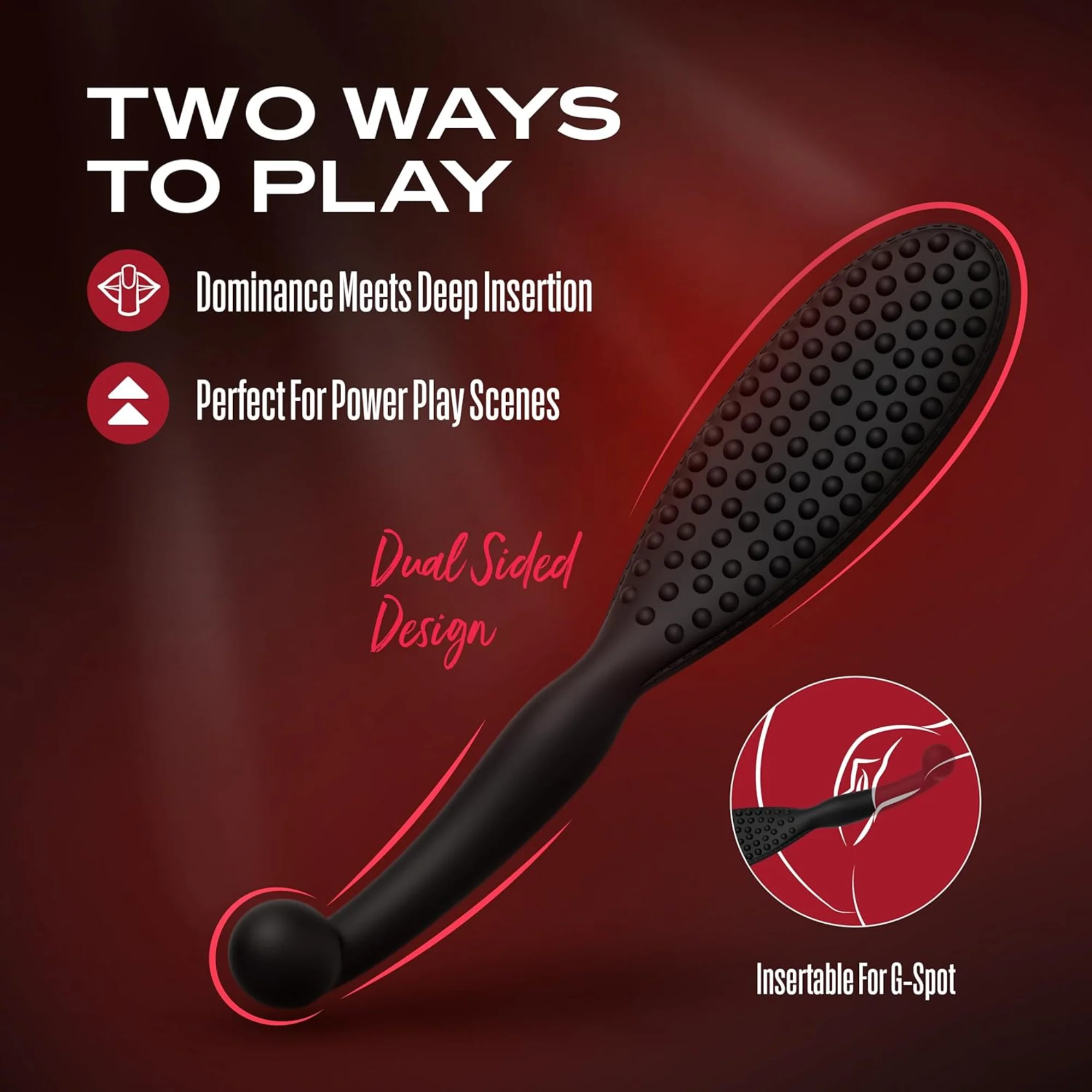 Temptasia Governess Paddle - Use The Handle As A G-Spot Dildo! - Image 7
