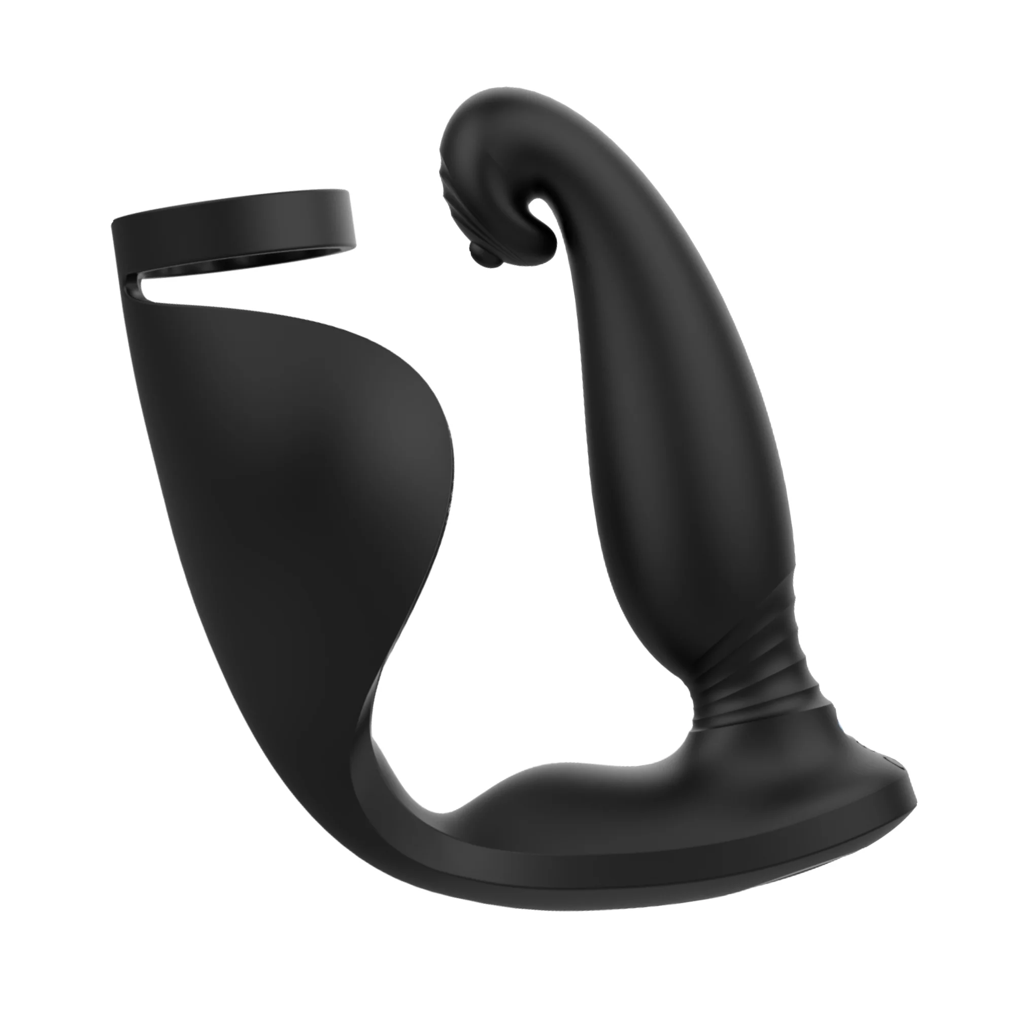 Triple Stimulation Cock Ring -  Stay Harder While Vibes Hit Your P-Spot, Balls & Taint! - Image 5