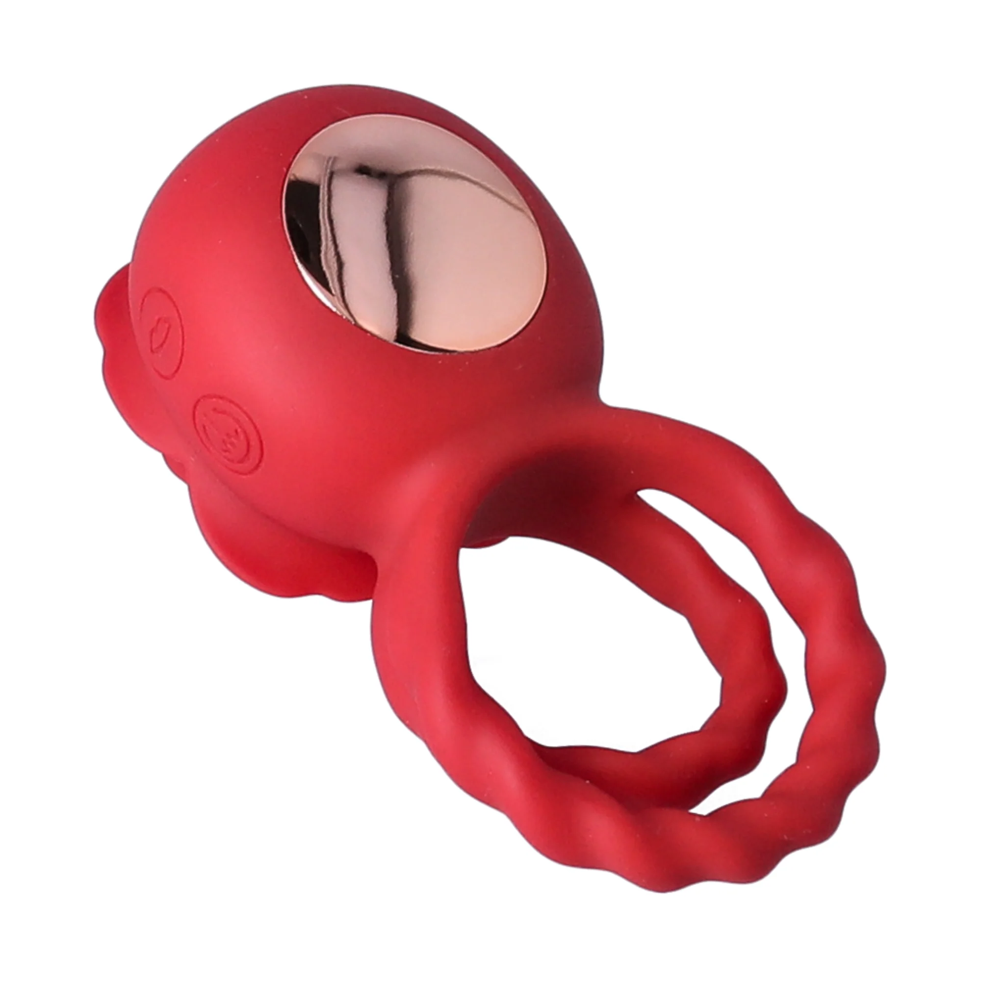 Twirling Tongue Flower Silicone C-Ring - Give Her Oral During Sex While Staying Rock Hard! - Image 9
