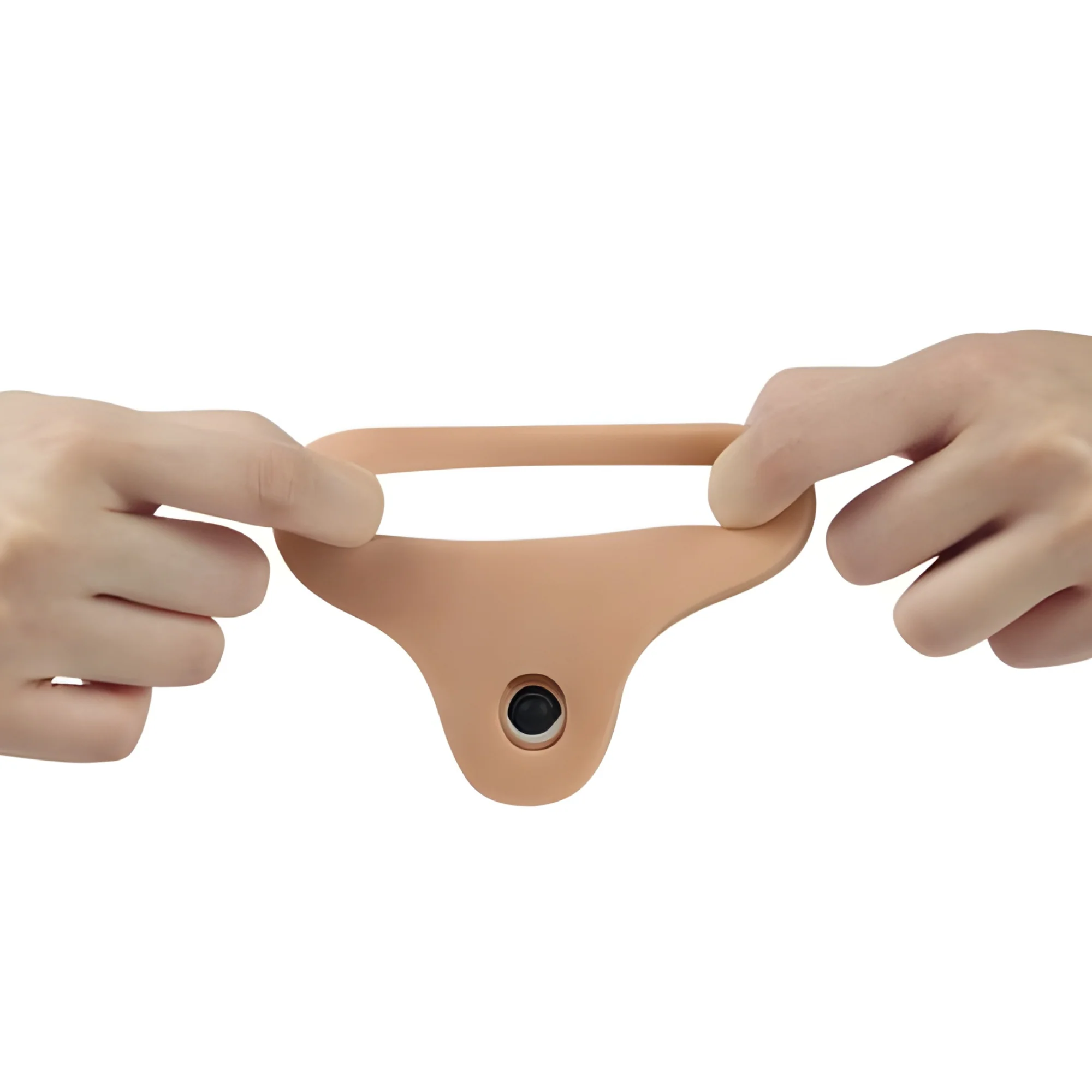 Ultra Soft Double Penetration Vibrating Cock Ring - Image 4