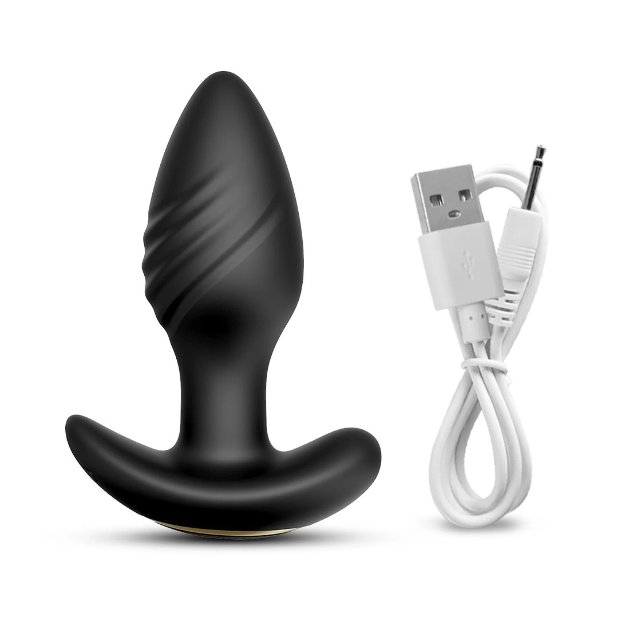 Vibrating & Rotating Bluetooth Butt Plug - Rotates Against Your P-Spot! - Image 14