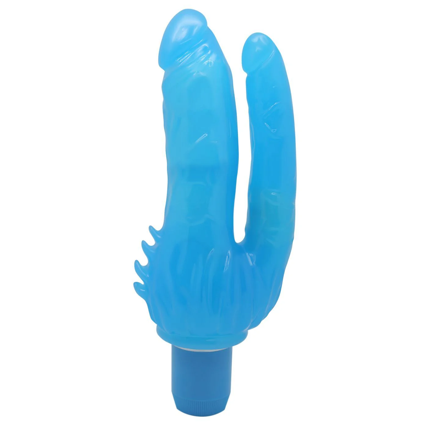 Clit Stimulating Dual Penetration Vibrating Dildo - Image 3