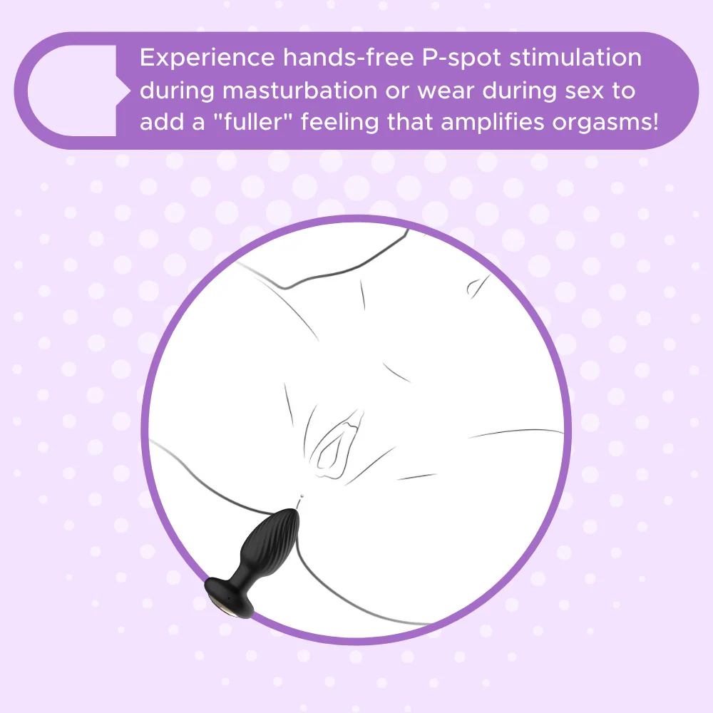 THE RIMMER Wireless Rotating & Rim Job Silicone Anal Plug - Image 5